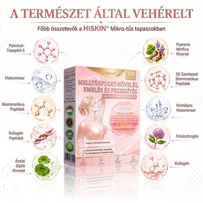 🥇HISKIN® MELLEMELŐ ÉS FESZESÍTŐ MIKROTŰS TAPASZOK