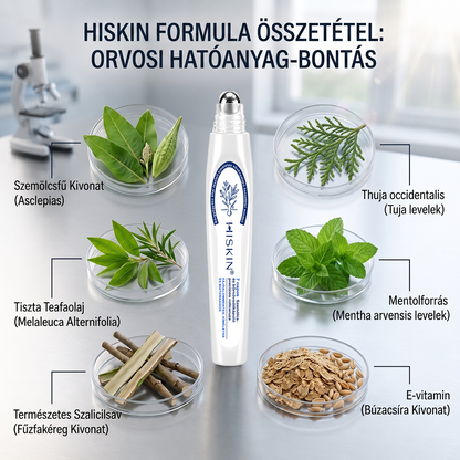 𝐇𝐈𝐒𝐊𝐈𝐍® 7 napos megoldás bőrkinövésekre és foltokra | Fájdalommentes precíziós rollerball, hegek nélkül
