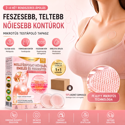 🥇HISKIN® MELLEMELŐ ÉS FESZESÍTŐ MIKROTŰS TAPASZOK